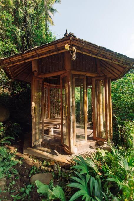 Temple House 3Bds Eco Bamboo House Pool River View Bringkit エクステリア 写真