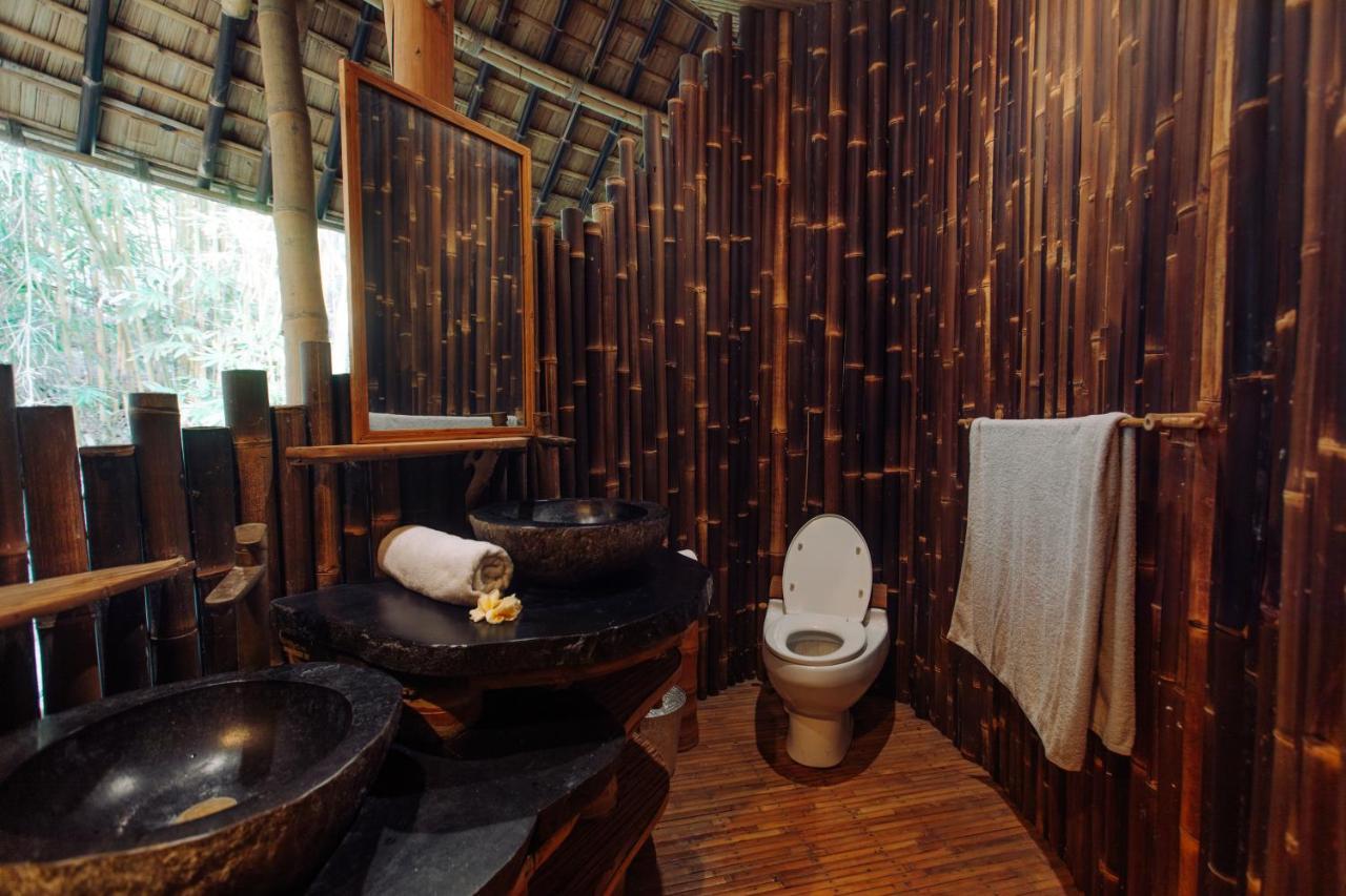 Temple House 3Bds Eco Bamboo House Pool River View Bringkit エクステリア 写真