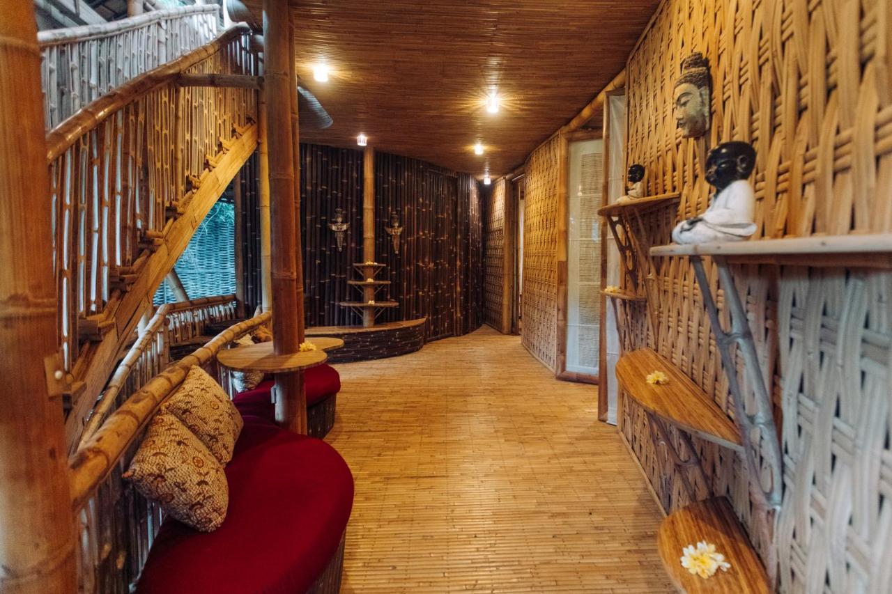 Temple House 3Bds Eco Bamboo House Pool River View Bringkit エクステリア 写真