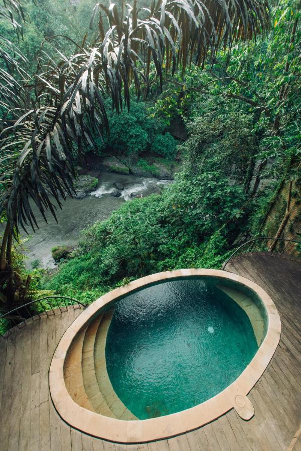 Temple House 3Bds Eco Bamboo House Pool River View Bringkit エクステリア 写真